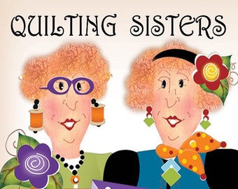 Magnet - Quilting Sisters