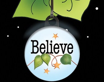 BELIEVE Zipper Charm. #09