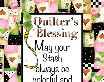 Magnet - Quilter's Blessing Stash