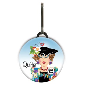 Quilters Zipper Charm Set ZPSet 7 Quilter Hope