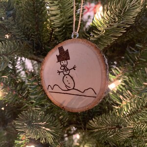 Children’s Artwork Ornament