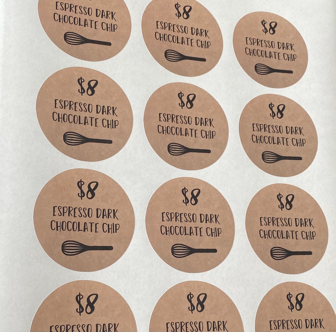 Custom Homemade Baked Goods/ Treat/ Stickers/ Labels Etsy UK