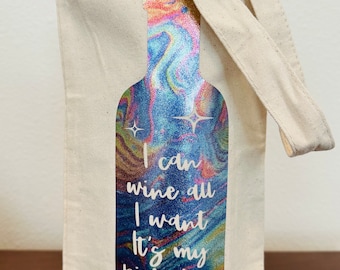 I can wine it’s my birthday wine bag