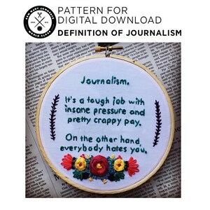 Definition of Journalism — DIGITAL DOWNLOAD
