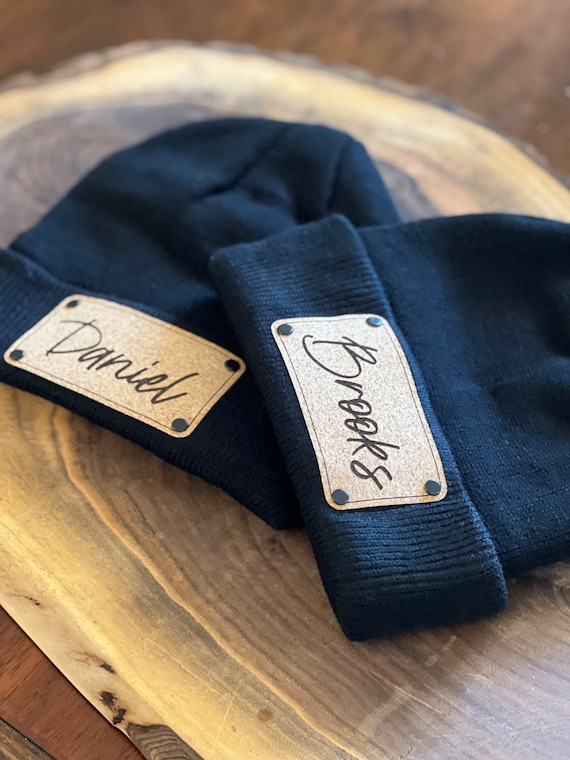 Personalized Kids Beanie, Custom Name Winter Hat, USA Made