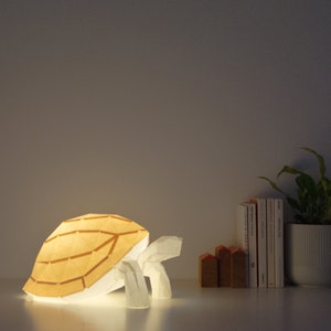 Schildkröte - DIY Papierlampe (fertig geschnittenes Bastelset)