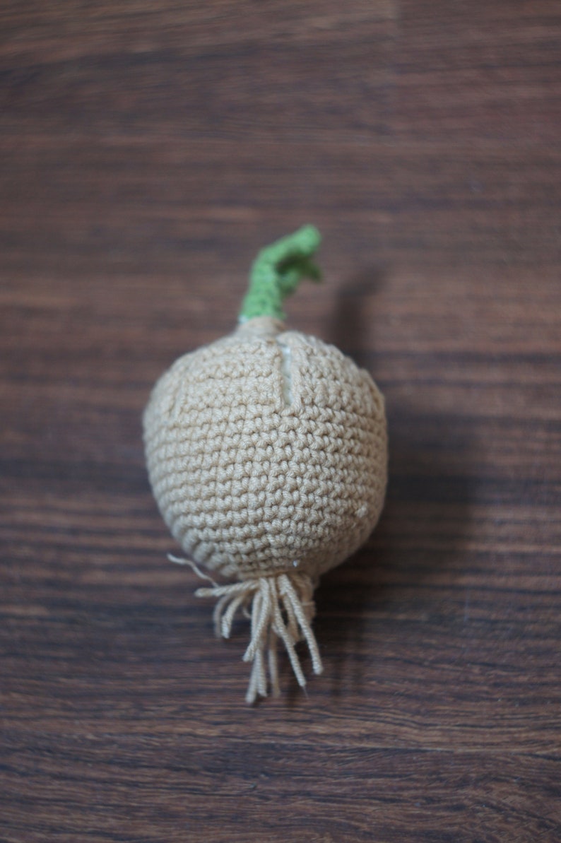 Crochet Onion Crochet Vegetables Play Food Kitchen Etsy