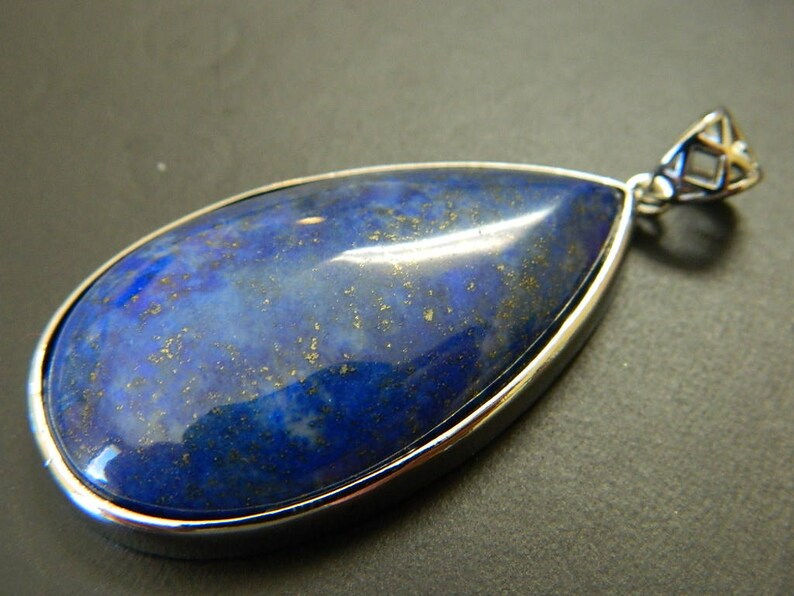 Blue Lapis Lazuli Focal Pendant Teardrop Natural Lapis Lazuli Pendant Wholesale Gemstone Pendants Teardrop Gemstone Pendant