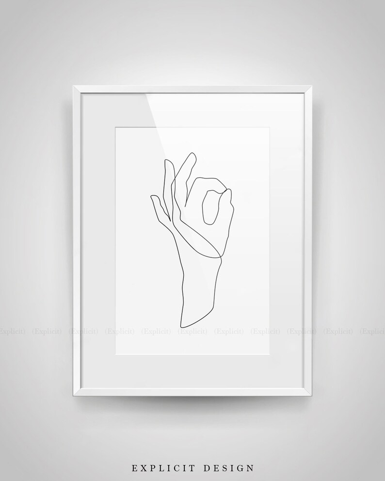 Printable All right Hand Gesture Line Drawing, Black and White Arms Art Print, Minimalist Finger Artwork, Minimum Arm / Wrist Case in point Decor. photograph relating to Printable Hands titled Printable Okay Hand Gesture Line Drawing, Black and White Palms Art Print, Minimalist Finger Artwork, Bare minimum Arm / Wrist Example Decor.
