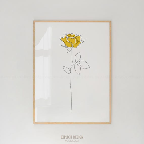 Lavender Sachet with Original Single Line Contour Drawing Lavender Sachet with Original Single Line Contour Drawing