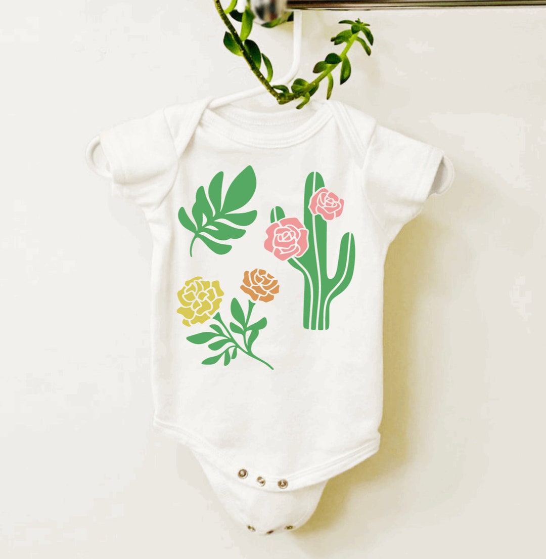 Cactus Onesie© Baby Bodysuit Toddler Shirt Cactus Themed Party Plant