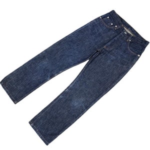 Vintage Helmut Lang Raw Denim Jeans - Italian Cut Y2K Streetwear (W27x25)