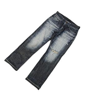 Vintage Y2k Back Number Japan Clawmark Distress Faded Jeans Ppfm Evisu Undercover Julius Hysterics Kapital Number Nine Streetwear Taille 30