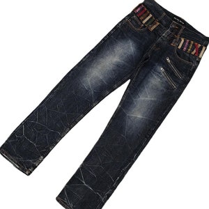 Hysteric Glamour Studded Jeans - Etsy Hysteric Glamour Studded Jeans - Etsy