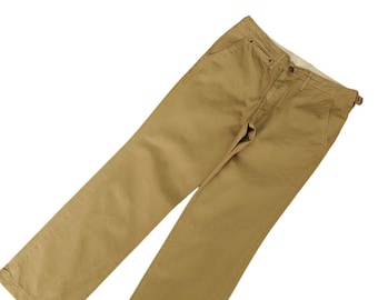 にょーんページ W31x30 Quadra Japan Buckle Side Chinos Pants Vintage