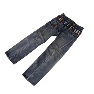 Japanese Brand Double Waist Jeans Ppfm Undercover Style Y2k Japanese Brand Double Waist Jeans Ppfm Undercover Style Y2k