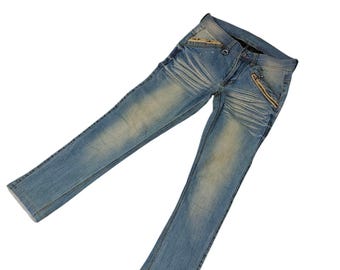 Size 31x32 Vintage Gostar De Fuga Japan Faded Flared Bootcut Jeans