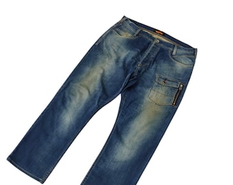 Rare Design Vintage Japanese Brand Number Nine Jeans 2000s