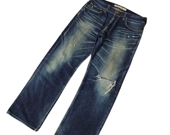 パンツ archive fade damage design denim Y2K BEAMS（ビームス）FUTURE ARCHIVE / FADE DOUBLE KNEE DENIM