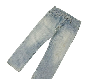 Vintage Edwin Japan Distressed Denim Jeans - Waist 34