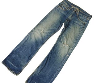 Vintage 90s Levis Engineered Jeans, Takuya Kimura Style, Waist 28