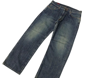 Pantalones vaqueros vintage Edwin 503Z Japan Clawmark Denim - Pierna ancha, cintura 34