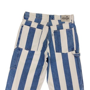 W30x16Baggy Jeans Levis Silver Tab Prisoner Striped Carpenter 3Q Y2k Streetwear Vintage Levis Waist 30