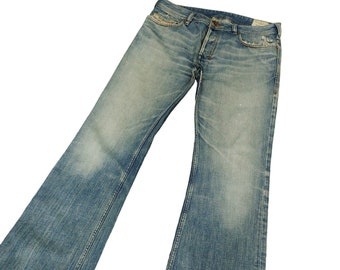 Y2K Diesel wide faded denim pants