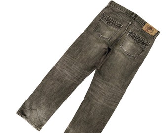 W28x32.5 1998 Gucci Black Selvedge Denim Jeans Tom Ford Era Waist
