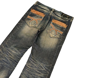 パンツ Tornado Mart Wide Flare Denim Tornado Mart Flared Lace-Up Denim – Paroxa Studios