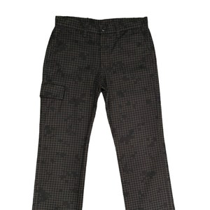 W30x29.5 Vintage PPFM Small Checkered Cargo Pants Vintage Streetwear Undercovers Number Nine Yohji Yamamoto Hysteric Glamour Waist 30