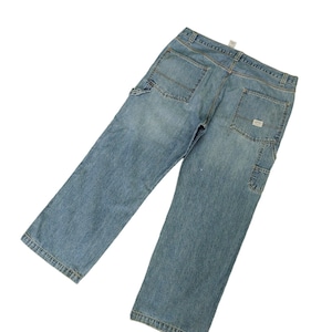 W42x29.5 Vintage Y2k Levis Carpenter Baggy Denim Pants Jnco Style Hip Hop Skateboard Jeans Streetwear Southpole Fubu Ecko Style Waist 34