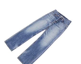 Vintage Levi's 702 Selvedge Denim Jeans: Redline Big E, Size 27