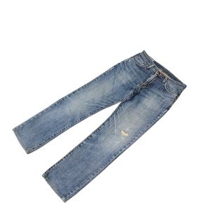 Vintage Edwin 403 Clawmark Distress Denim Jeans, Undercover Kapital, Waist 30 image 1