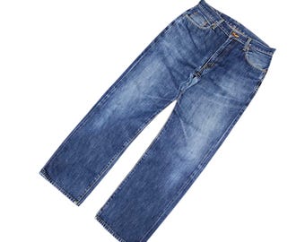 Vintage 90s Edwin 505X Selvedge Denim Jeans - Made in Japan - W30
