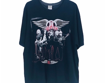 Vintage 2000s Aerosmith Japan Tour T-shirt (medium) - Etsy