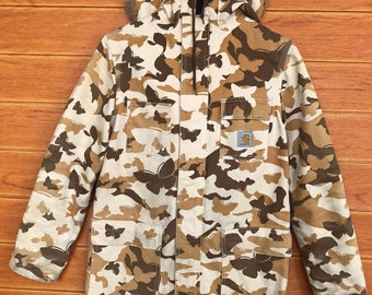 Vintage Carhartt Insulated Active Jacket: 2000s Camo XL - Etsy