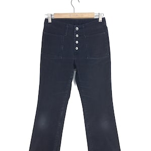 W27x26.5 Vintage 45RPM Wax Cotton Pants waist 27