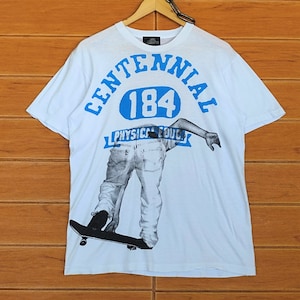 Vintage 184 Centennial Physical Edu Skateboard T-Shirt / Skategang / Santa Cruz Skateboards / Shorty&#39;s Skateboards / Hook-Ups / Size M