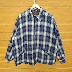 Vintage 90s BILLABONG Checkered Plaid Quilted Work Shirt / Vintage Billabong Flannel Shirt / Size XL