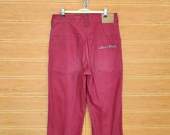 Size 32x27 Vintage 90s Third Rail Mills LA Baggy Denim Jeans / Made In Usa / Los Angeles Denim / Baggy Style / jnco / Streetwear / Waist 32
