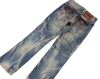 Vintage Edwin Japan slitna denimjeans - midja 29