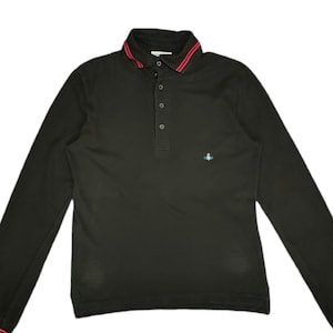Vivienne westwood black deals long sleeve polo