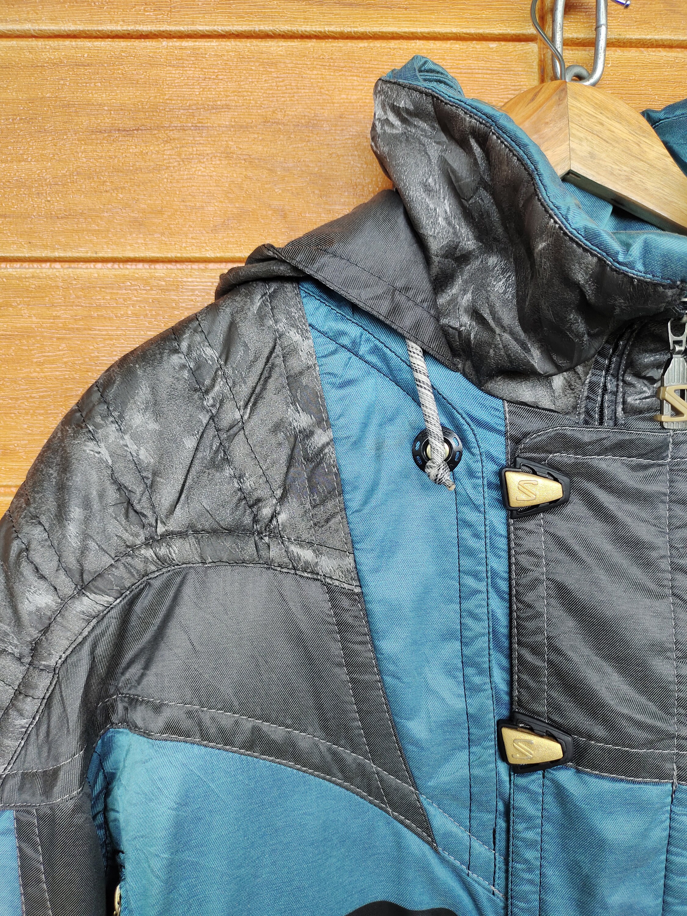 Vintage 90s SALOMON Colour Block Skies Jacket / Salomon Vintage 90s SALOMON Colour Block Skies Jacket / Salomon