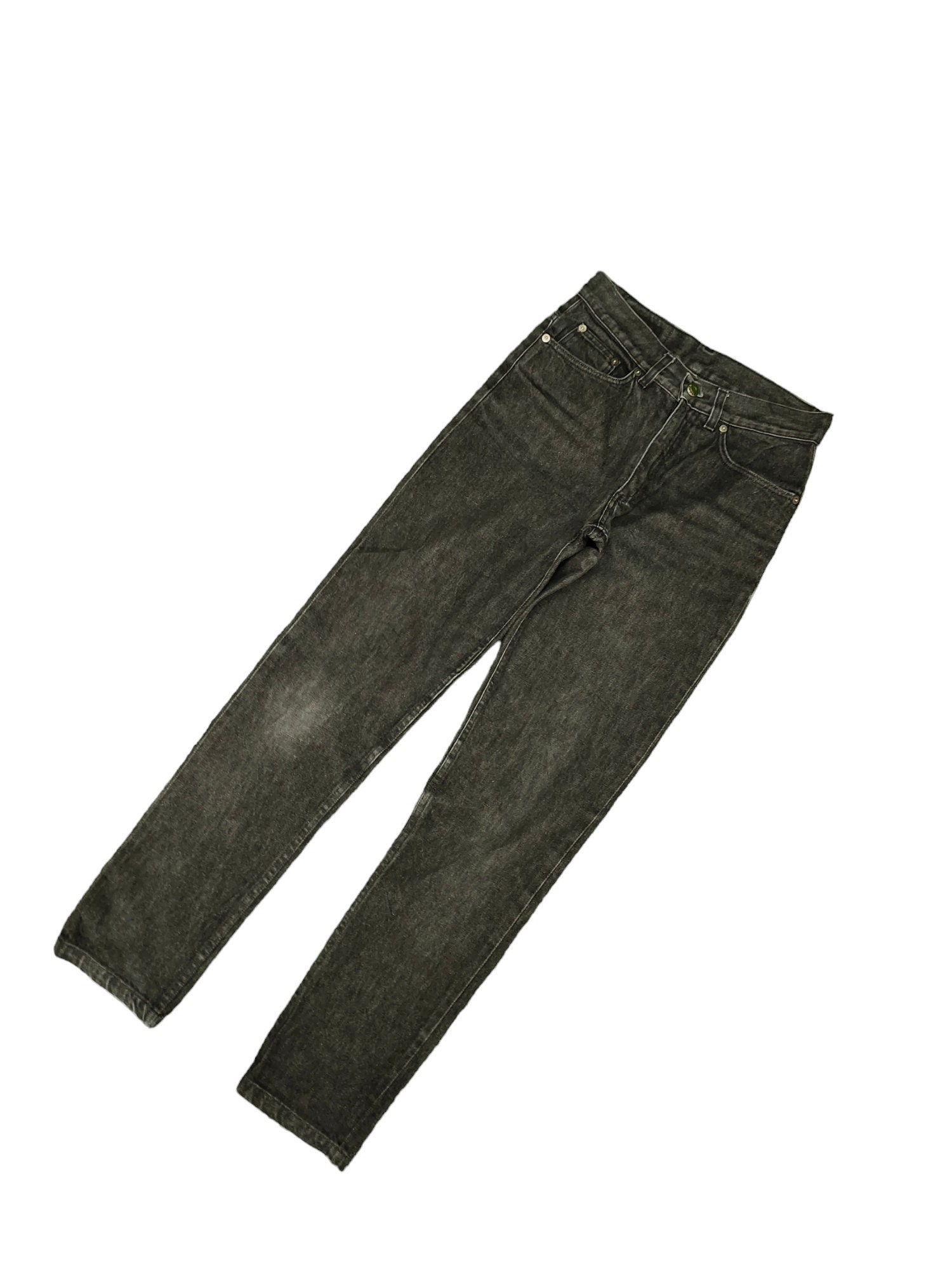 W28x32.5 1998 Gucci Black Selvedge Denim Jeans Tom Ford Era Waist