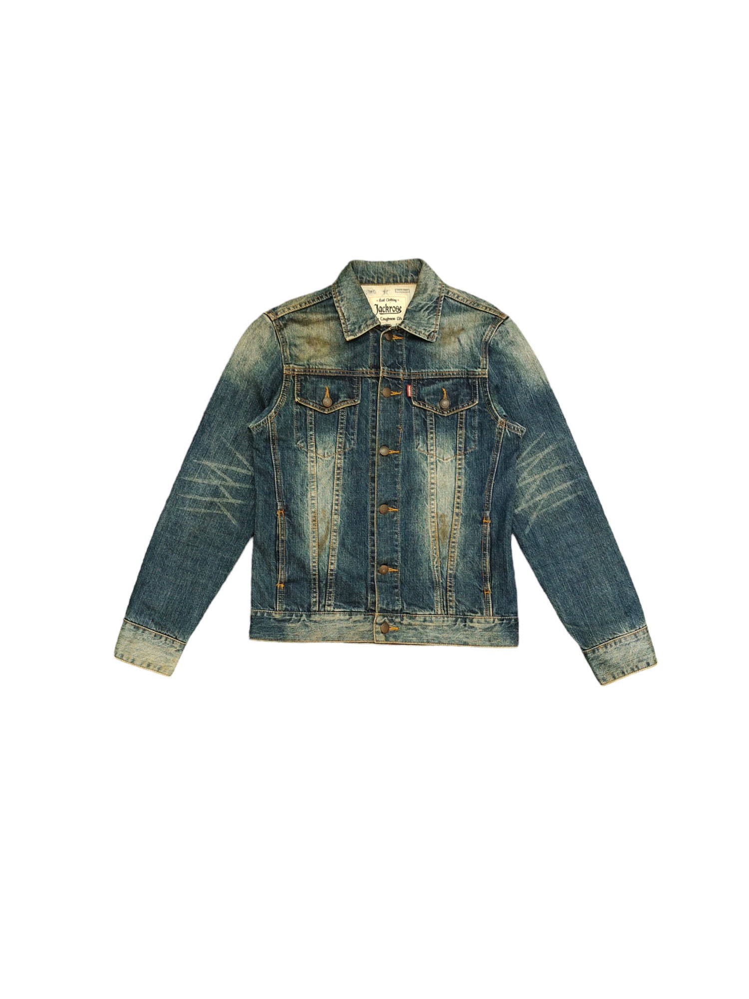 Vintage Japanese Brand Jackrose Type Three Trucker Denim