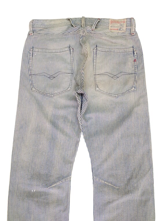 Replay 'Resco' Hickory Fatigue Denim Pants Workwe… - image 7