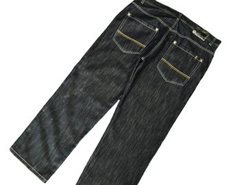 Big Size 42..Baggy Jeans Southpole Wide Leg Denim Y2k Streetwear Hip Hop Rapper Jnco Dogtown Southpole Waist 42