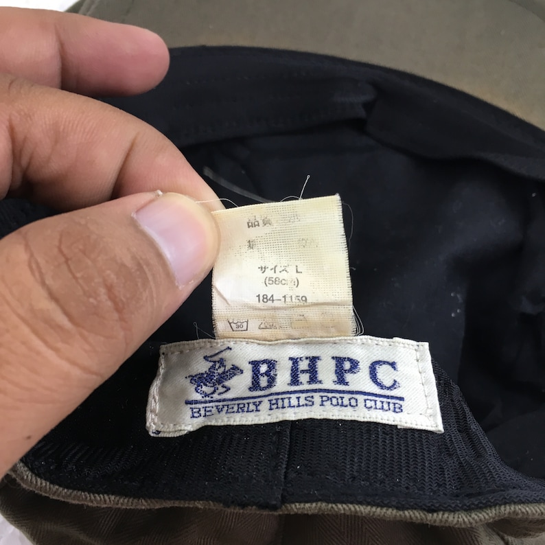 Vintage BHPC Beverly Hills Polo Club Cotton Newsboy Hat (58cm) - Etsy ...
