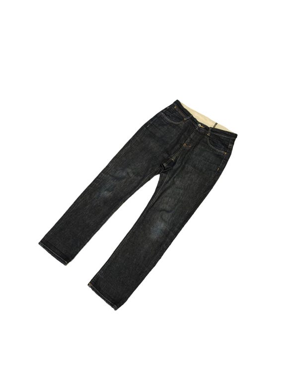 Kazuyuki Kumagai Attachment Denim Jeans - Japan Vintage Streetwear
